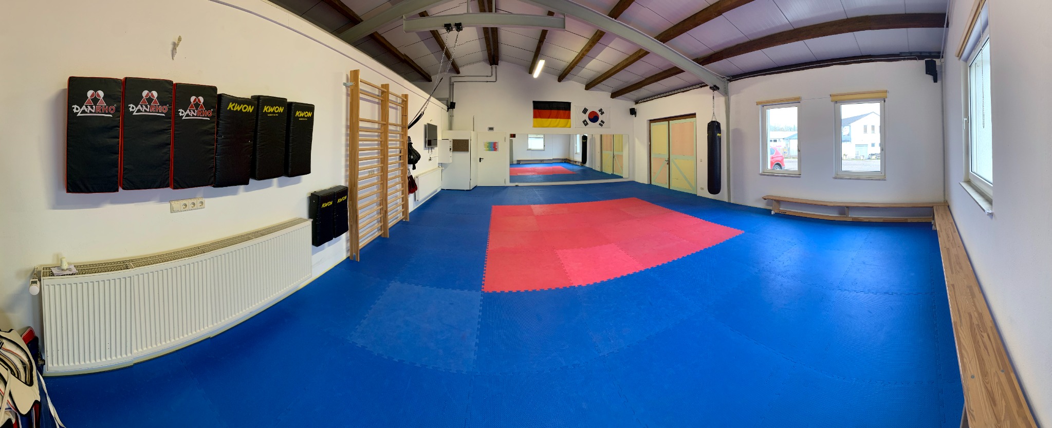 Blick in unseren Trainingsraum in Germersheim